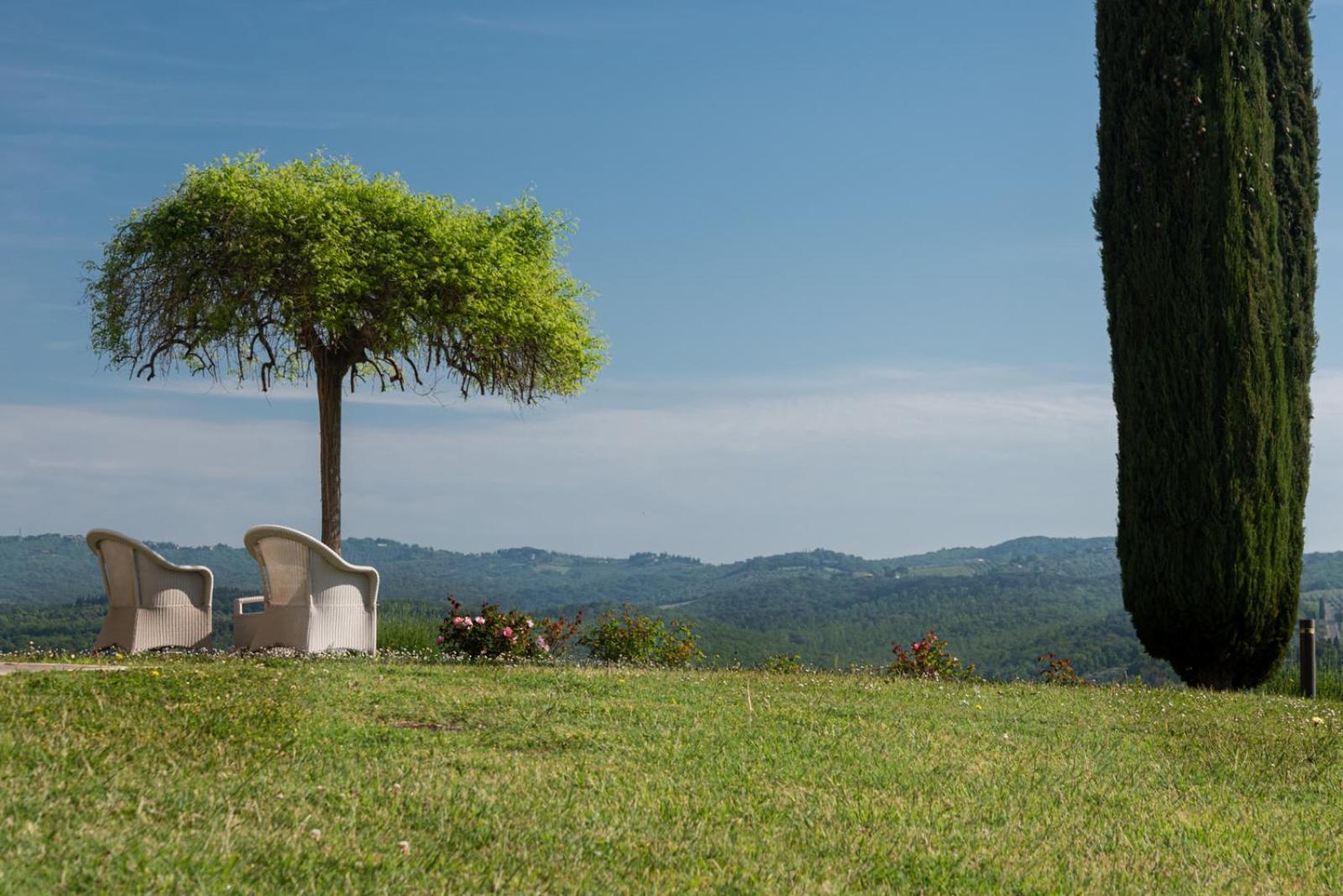 Villa Il Castagno Wine & Resort Siena Exteriér fotografie
