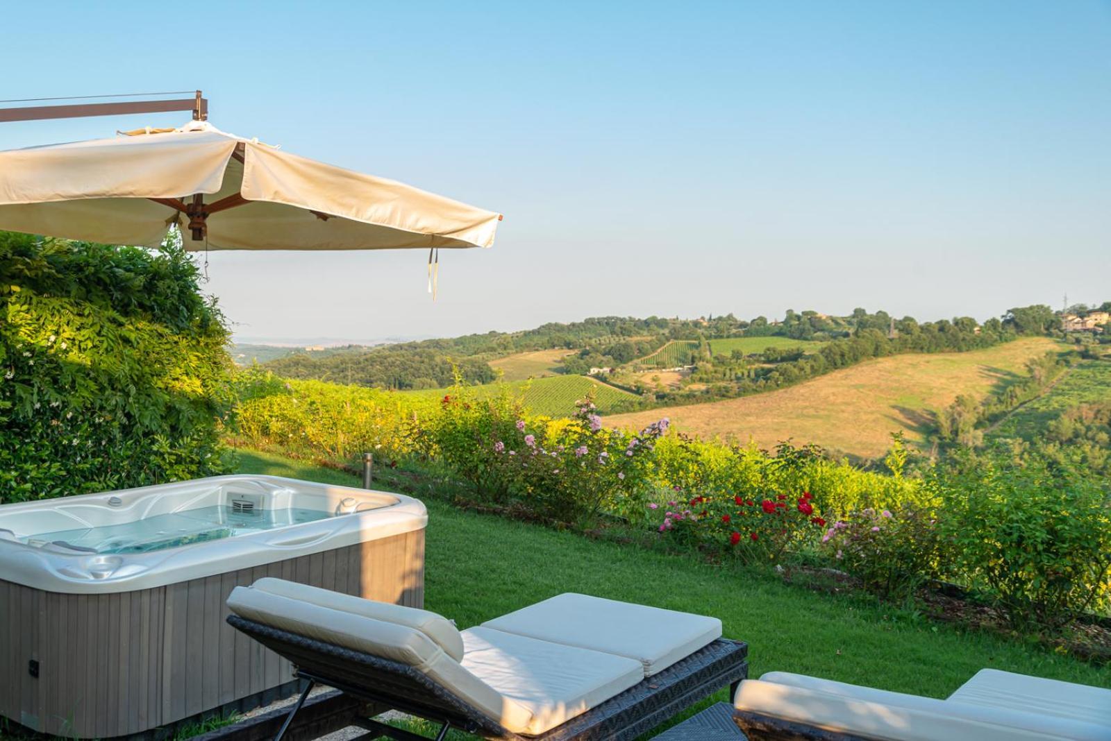 Villa Il Castagno Wine & Resort Siena Exteriér fotografie